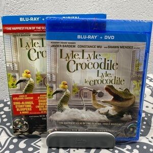 NWT Kids Blu ray DVD LYLE LYLE Crocodile movie​​​​​​​​​